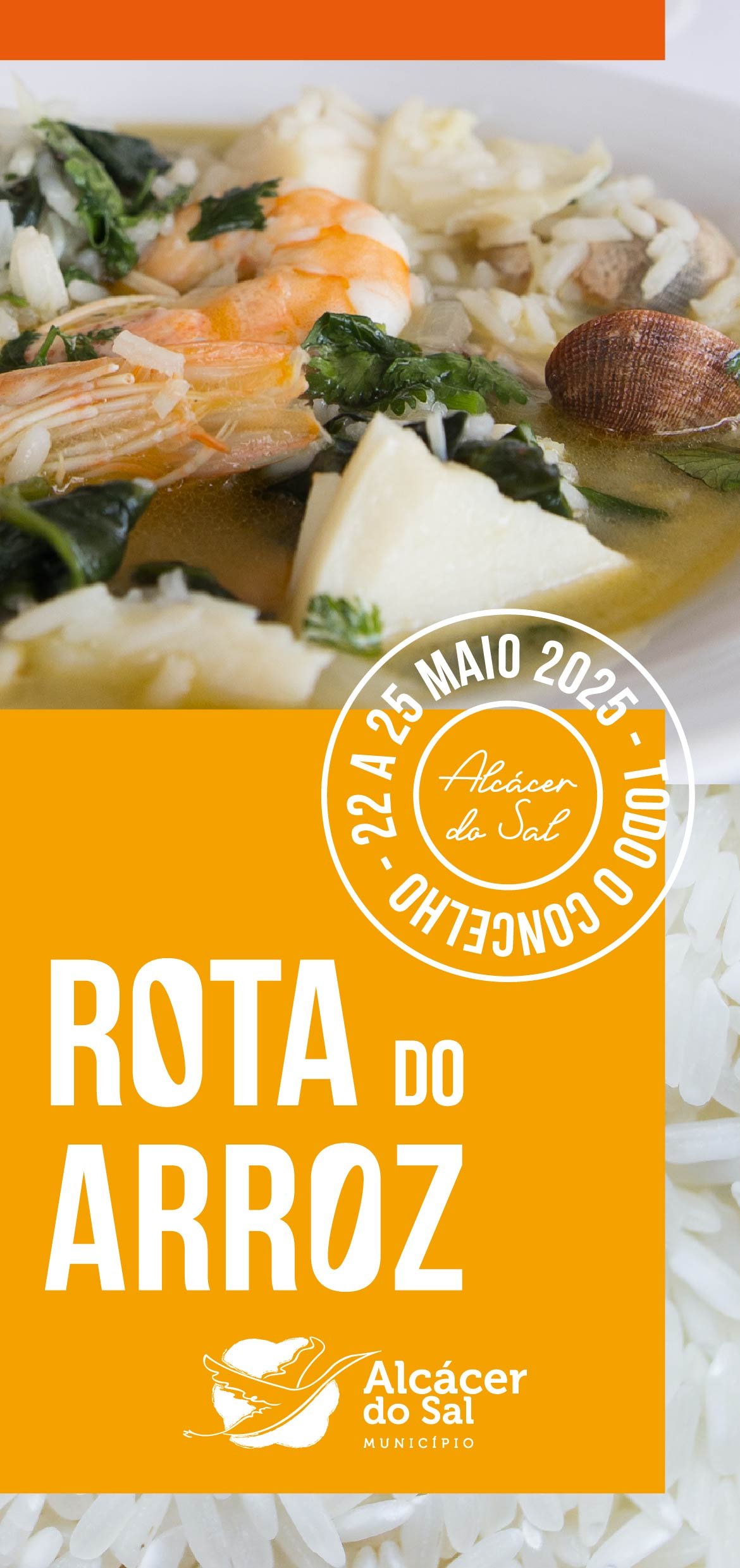 Imagem: Divulgação - 5ª edição da Rota do Arroz em Alcácer do Sal reúne sabores locais, música ao vivo e identidade cultural de 22 a 25 de maio