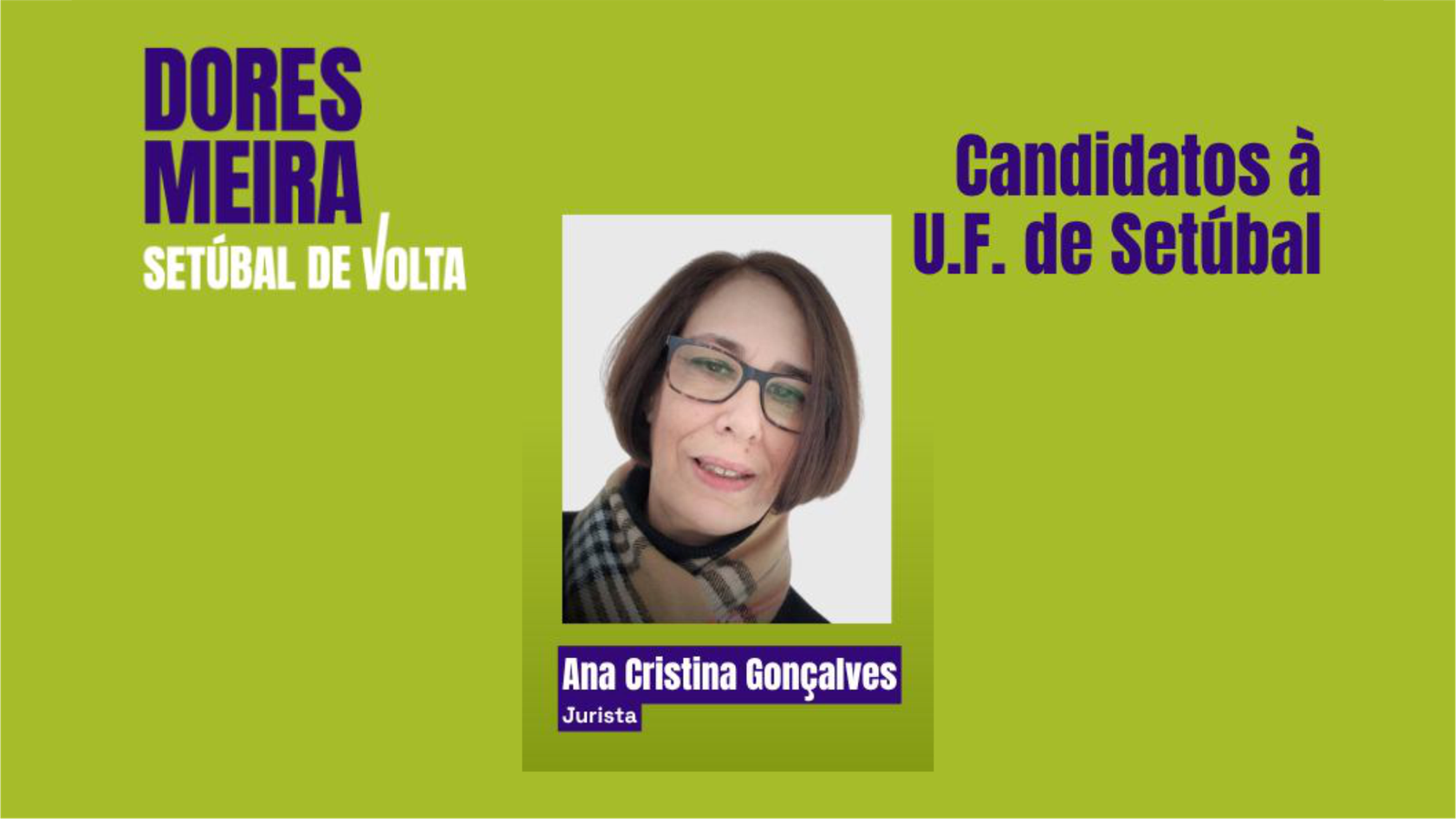 Cristina Pereira Gonçalves, candidata do movimento de Dores Meira, foi suspensa da Ordem dos Advogados por burla