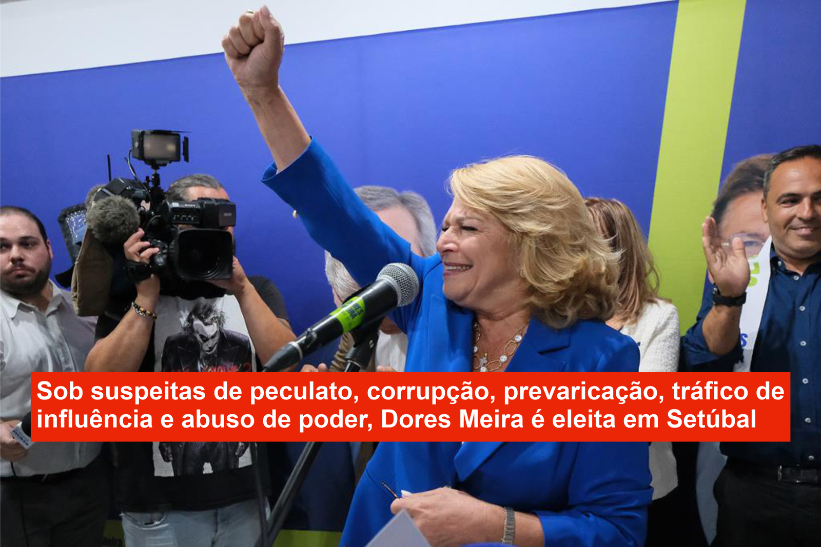 Sob suspeitas de peculato, corrupção, prevaricação, tráfico de influência e abuso de poder, Dores Meira é eleita em Setúbal
